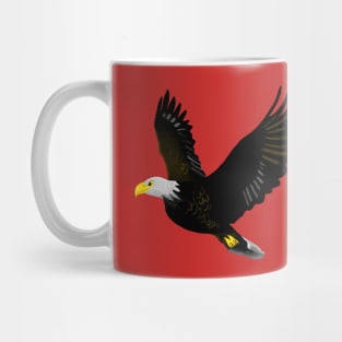 The Power of an Eagle - Red Mug